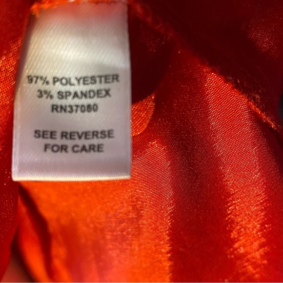 EUC 🌟🔥✨Cato Woman shiny festive blouse, 14/16W - Picture 9 of 12